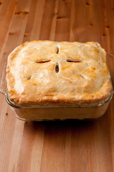 Holiday leftover turkey pot pie