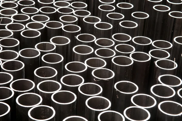 The steel pipes manufactured in the factory