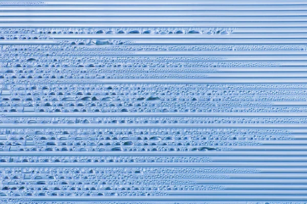 Corrugated Plastic Texture with Stripes and Water Drops