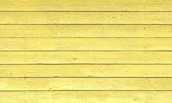Yellow Painted Wood Planks as Background or Texture