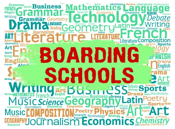 Boarding Schools Represents Studying Learning And Boarder