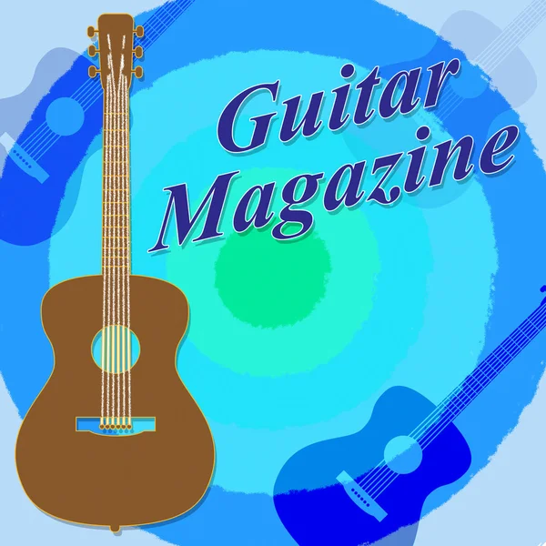 Guitar Magazine Indicates Guitars Magazines And Rock