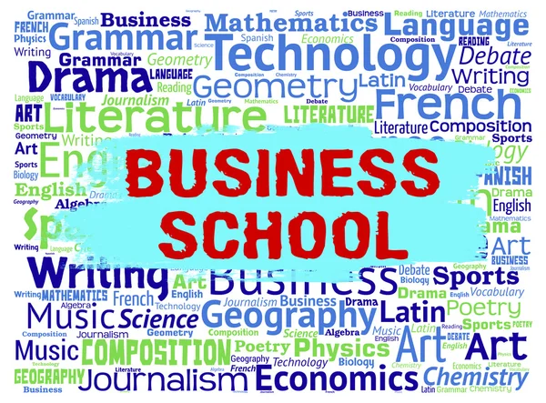 Business School Represents Study Studying And Educate