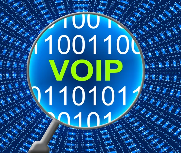 Voip Online Indicates Web Site And Net