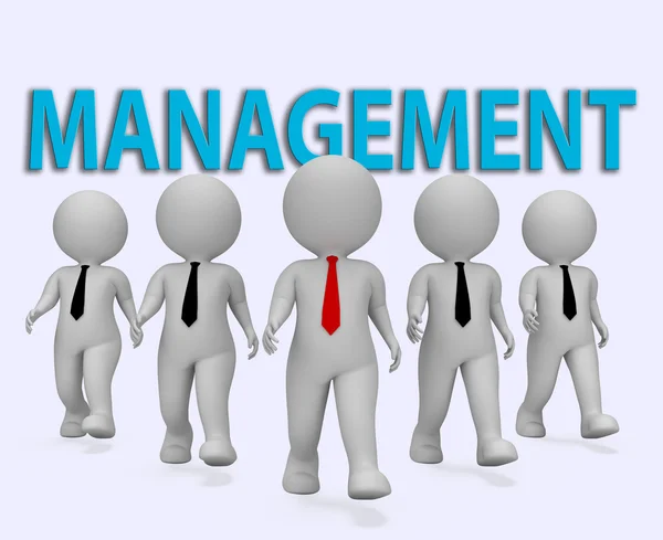 Management Bosses Shows Managing Directors 3d Rendering