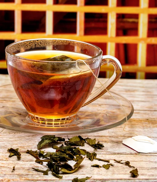 Brewed Green Tea Indicates Break Time And Breaks