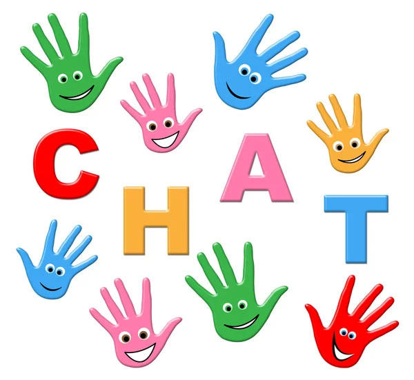 Kids Chat Shows Youngster Child And Children