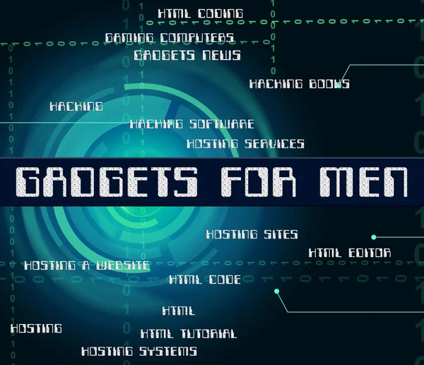 Gadgets For Men Represents Mod Con And Gismo