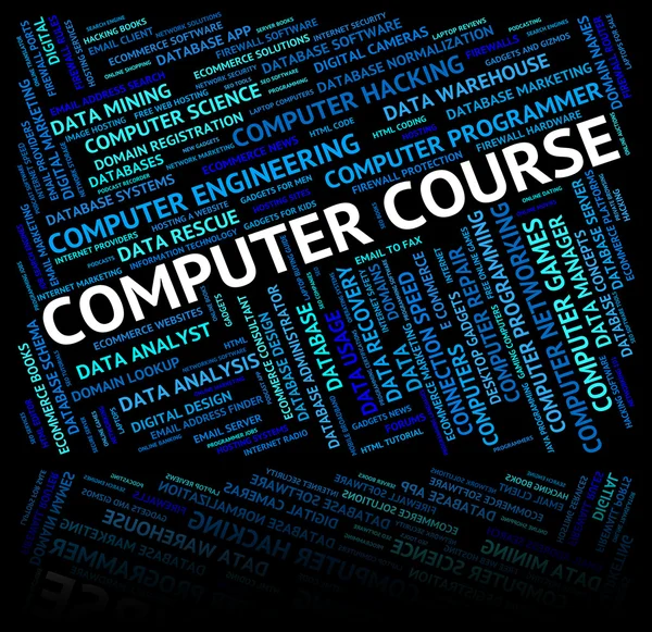 Computer Course Represents Schedules Digital And Courses