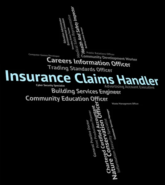 Insurance Claims Handler Represents Insures Claiming And Protect