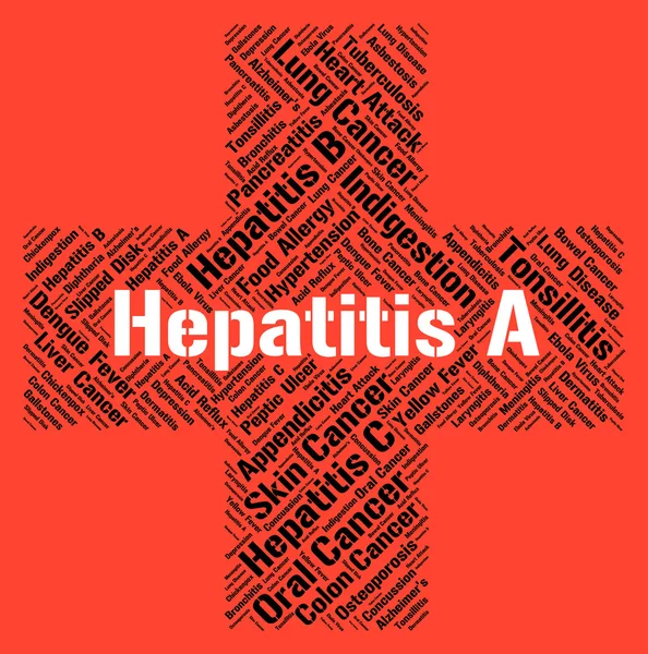 Hepatitis A Indicates Ill Health And Affliction