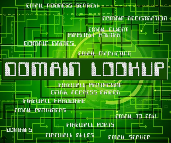 Domain Lookup Means Word Researcher And Words