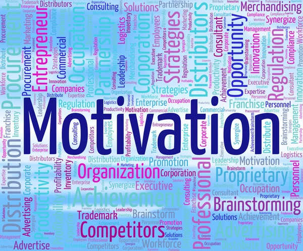 Motivation Word Represents Do It Now And Motivate