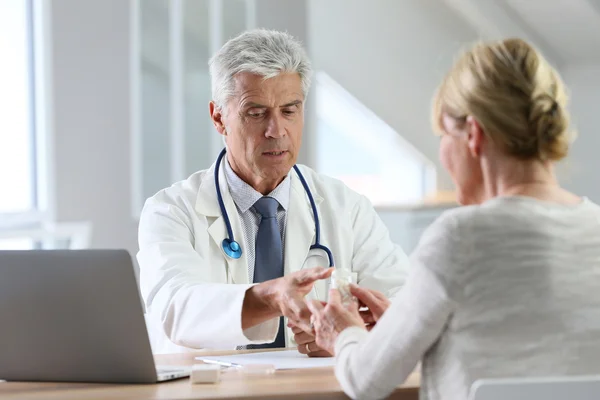 Doctor having consultation with patient