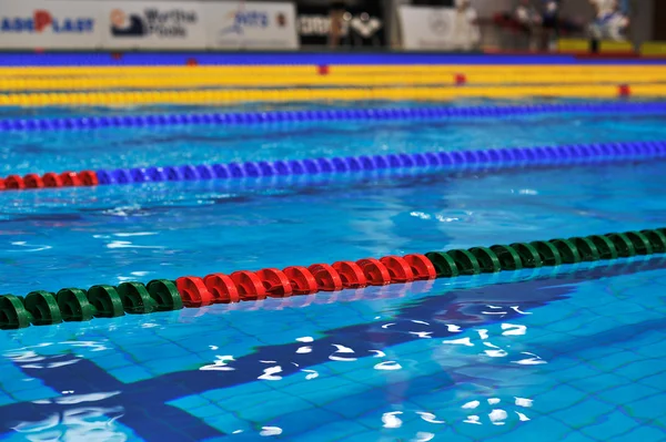 Olympic indoor swimming pool detail