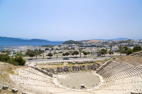 Ancient Roman amphitheater in Bodrum, Turkey
