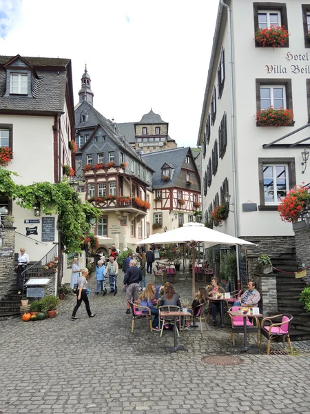 Marketplace square in Beilstein village, Germany