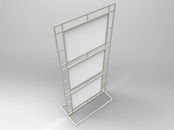 Poster Stand Display 3D Render