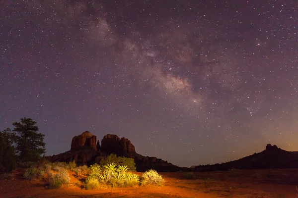 Milky Way Over Cathedral Rock
