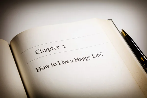 How to live a happy life