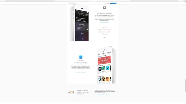 Apple website innovation presentation afte rkeynote