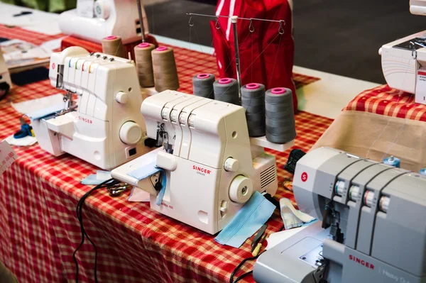 Singer sewing machines at market