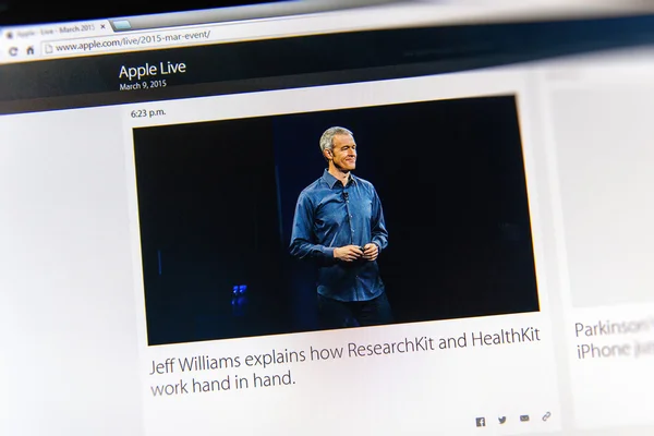 Apple launches Apple Watch, MacBook Retina and Medical Research