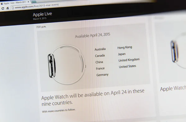 Apple launches Apple Watch, MacBook Retina and Medical Research