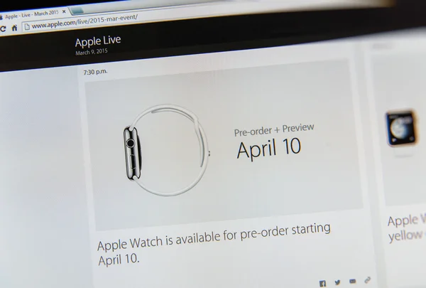 Apple launches Apple Watch, MacBook Retina and Medical Research