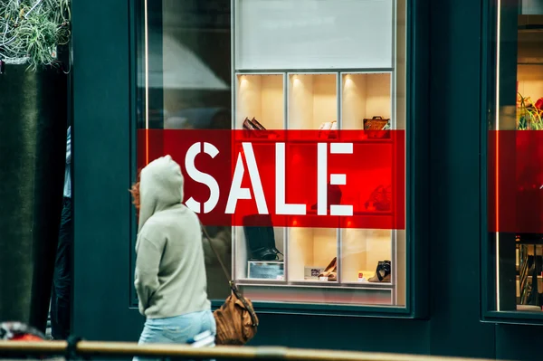 Window of luxury store