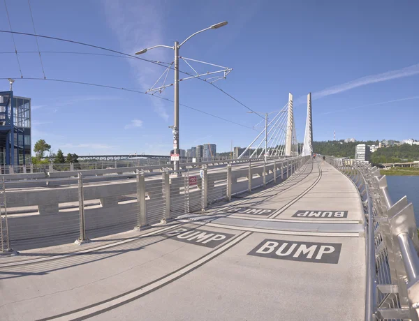 Tilikum crossing bridge Portland Oregon.