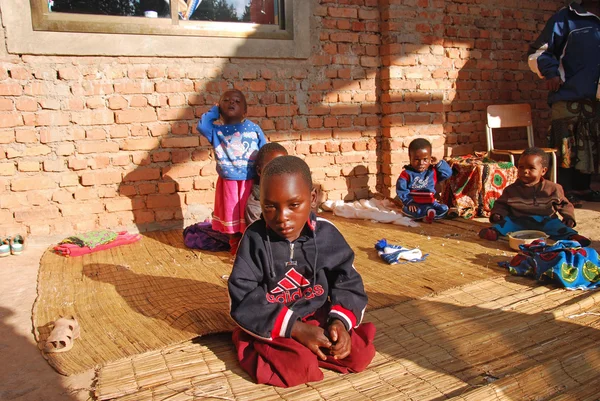 African children of the Franciscan Mission of the Village of Pom