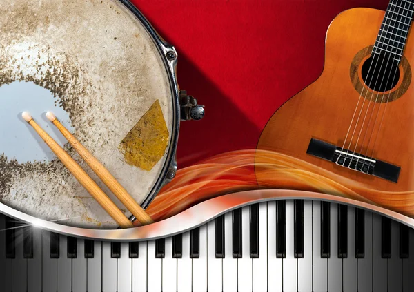 Musical Instruments Background