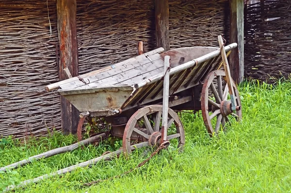 Vintage wooden cart