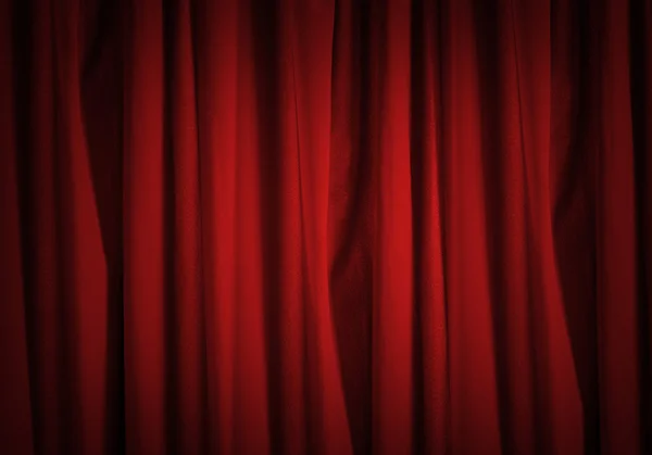 Velvet stage curtain