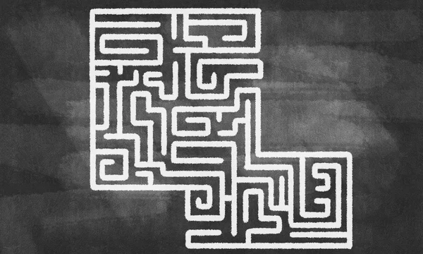 Conceptual labyrinth pattern
