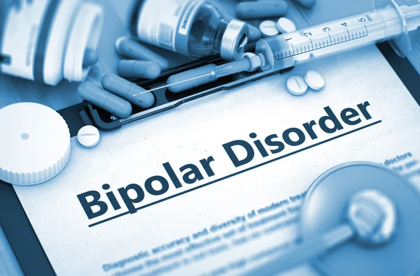Bipolar Disorder Diagnosis. Medical Concept. 3D.
