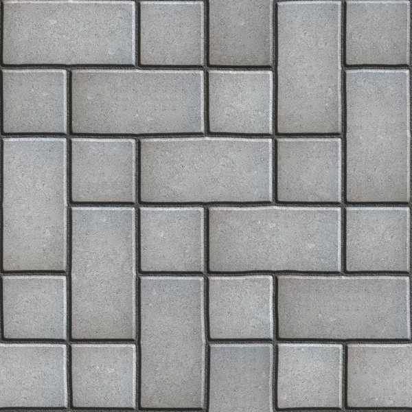 Gray Paving  Slabs Imitates Natural Stone.