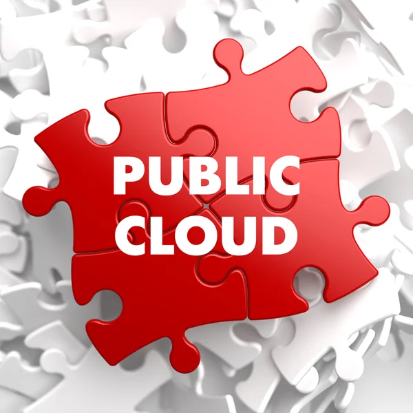 Public Cloud on Red Puzzle.