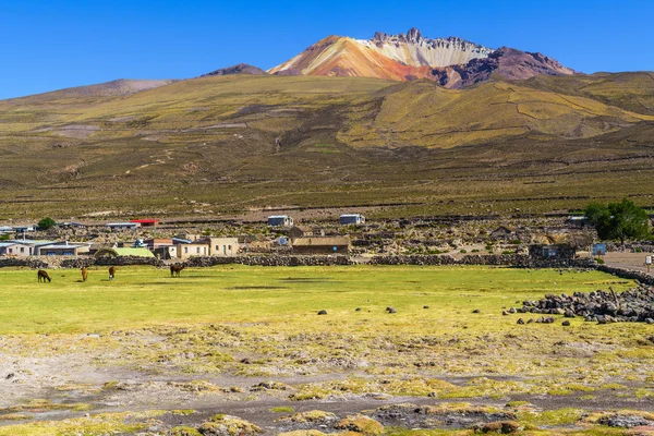 Dormant volcano at Coqueza Village