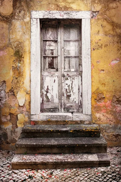 Old White Door