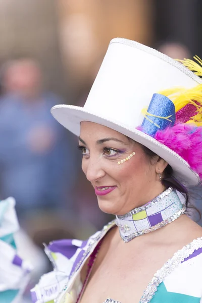 TENERIFE, FEBRUARY 9: Characters and Groups in The Carnival