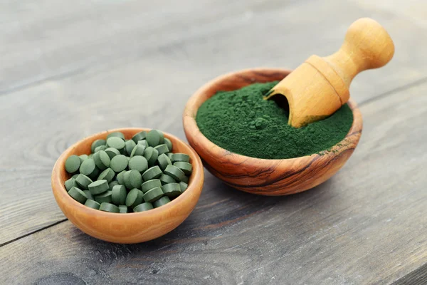 Spirulina in pills