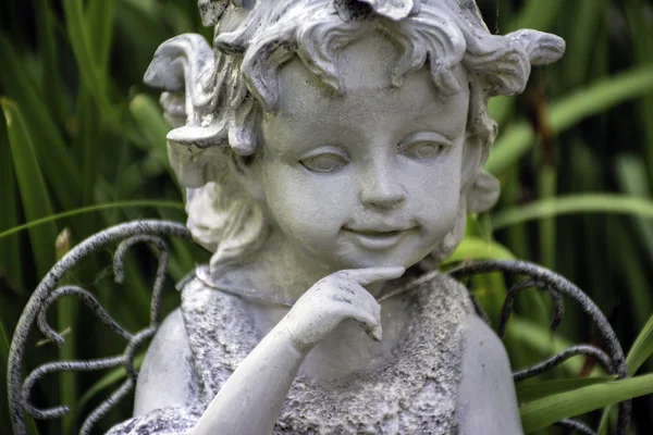 Young Girl Garden Statue