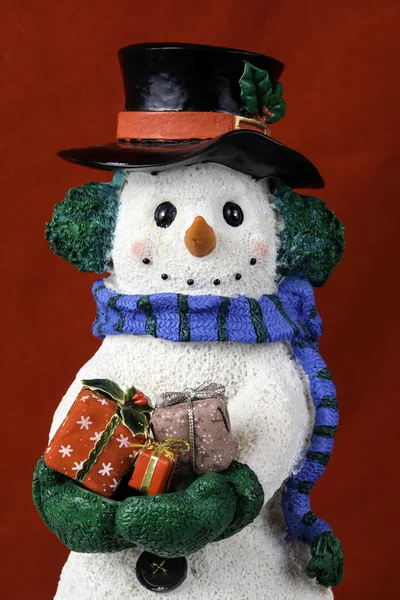 Snowman Figurine with top hat