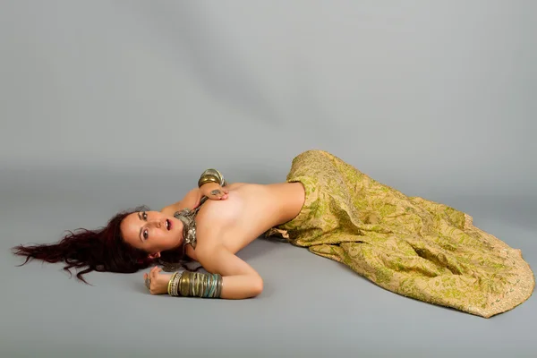 Beautiful girl belly dance