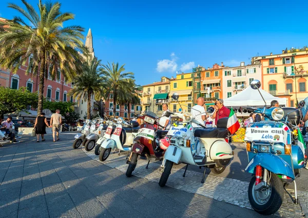 Vintage Vespa italian scooters