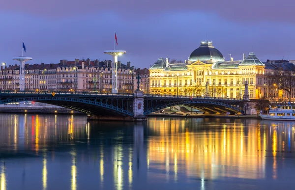 Lyon University bridge in France