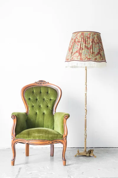 Green vintage chair desk lamp