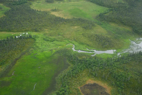 Alaska aerial view